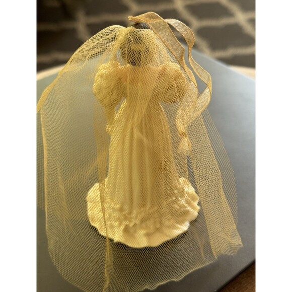 Scarlett O'hara Figurine Hallmark 2004 Wedding Dress 5" Gone With The Wind - Picture 5 of 11